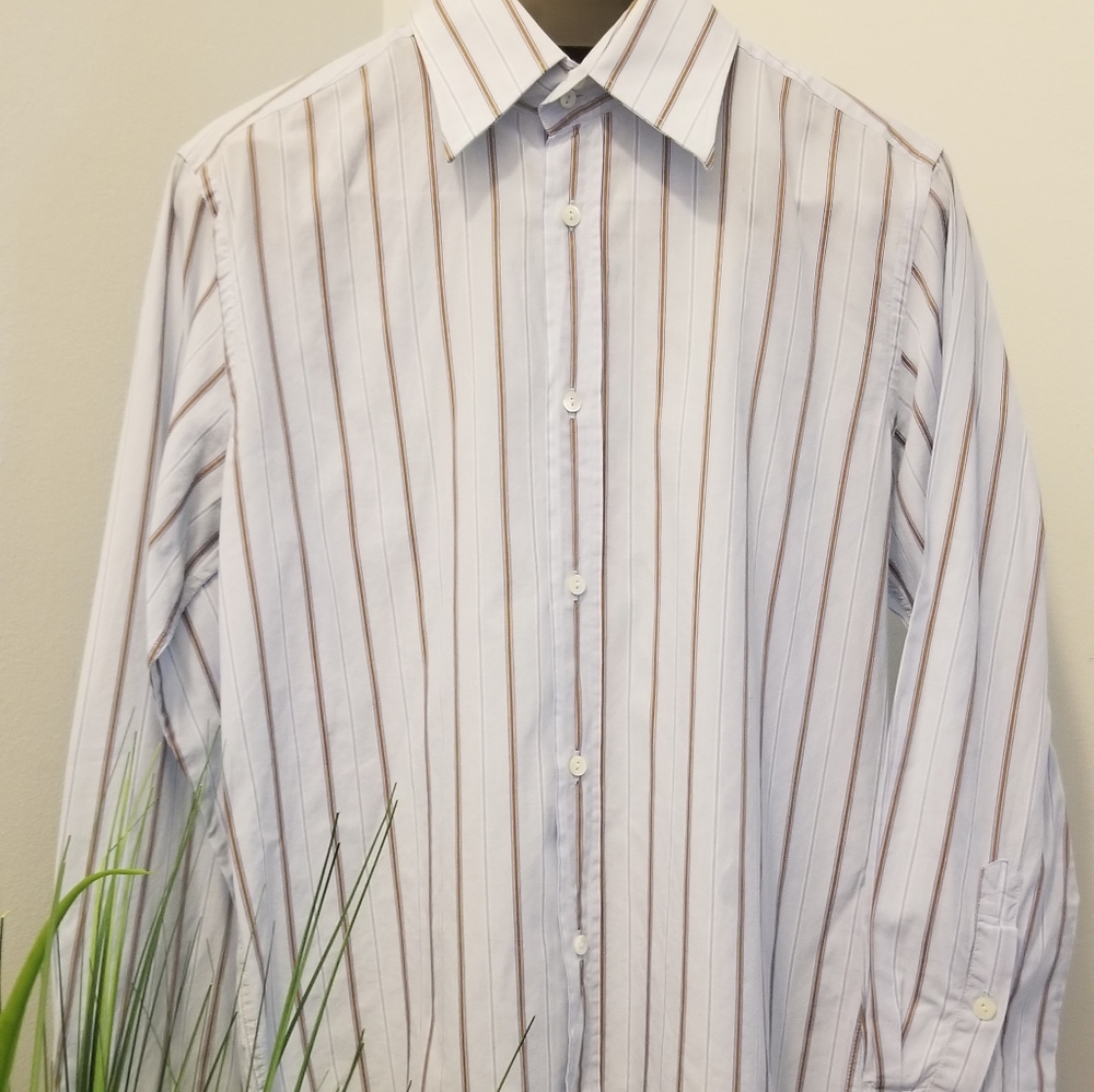 DOLCE & GABANA LONG SLEEVE SHIRT  SIZE L(16)